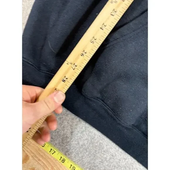 Vintage Wrigley Field Chicago Sweatshirts Hoodie Men XL Navy Collegiate Baseball - Picture 5 of 5